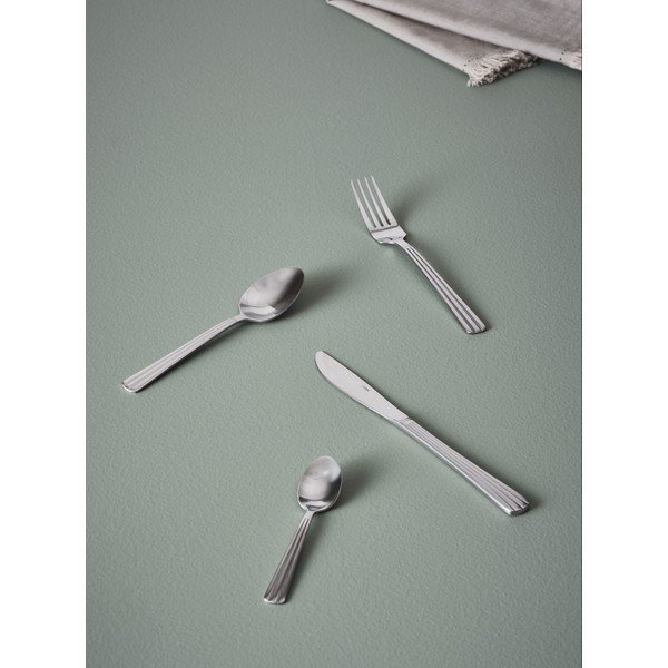 Posate argentate in acciaio inox 16 pz per 4 persone Kaiya – Jotex-image-1