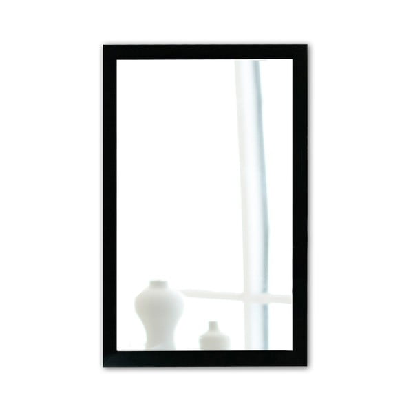 Specchio da parete con cornice nera , 40 x 55 cm - Oyo Concept