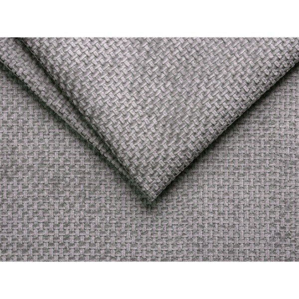 Letto matrimoniale imbottito grigio senza testiera 200x200 cm Whale – Micadoni -image-3