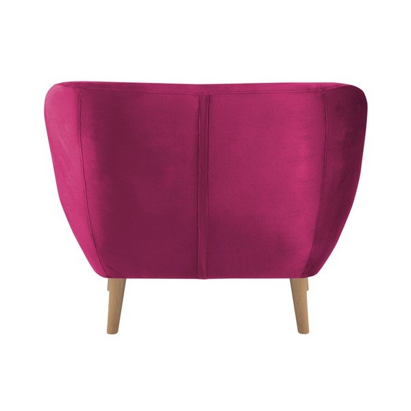 Poltrona rosa Amelie - Mazzini Sofas-image-3