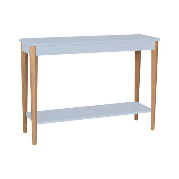 Consolle Ashme grigio chiaro, larghezza 105 cm - Ragaba