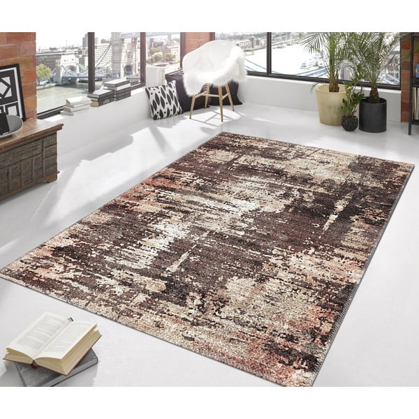 Tappeto marrone Louis, 80 x 150 cm - Vitaus-image-3