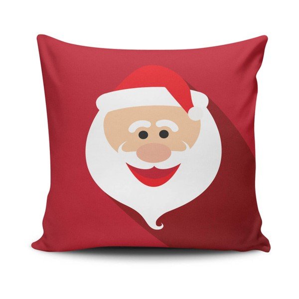 Cuscino Happy Santa Face, 45x45 cm - Unknown