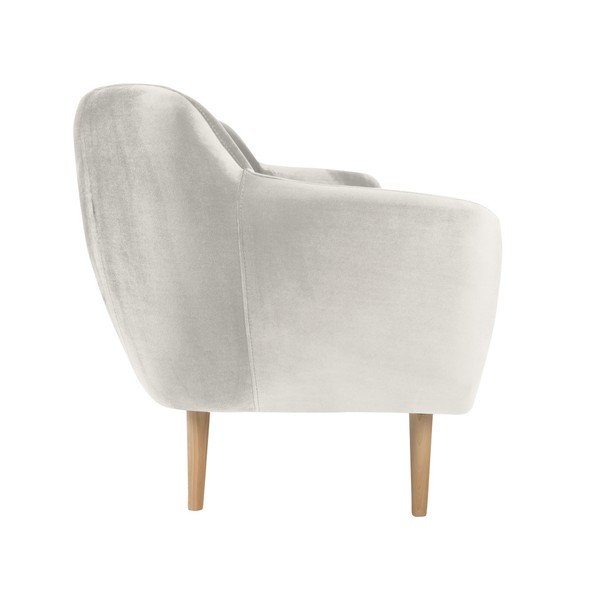 Divano a tre posti crema Benito - Mazzini Sofas-image-2