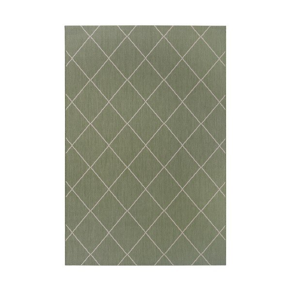 Tappeto da esterno verde Londra, 80 x 150 cm - Ragami