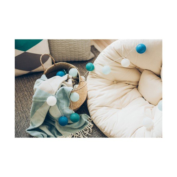 Catena luminosa marrone con lampadine LED LUKKA, 30 luci - Bonami Essentials-image-4