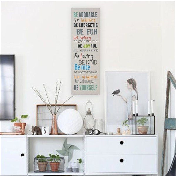 Pittura , 30 x 90 cm Be Adorable - Really Nice Things-image-1