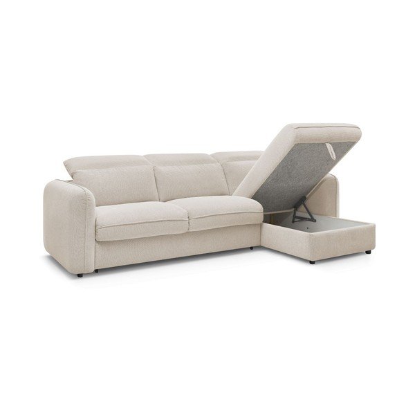 Divano angolare beige Achille – Bobochic Paris-image-4