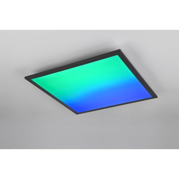 Plafoniera LED nera 44,5x44,5 cm Beta - Reality-image-3