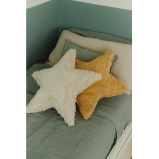 Cuscino per bambini in cotone 54x54 cm Stella Ivory - Lorena Canals