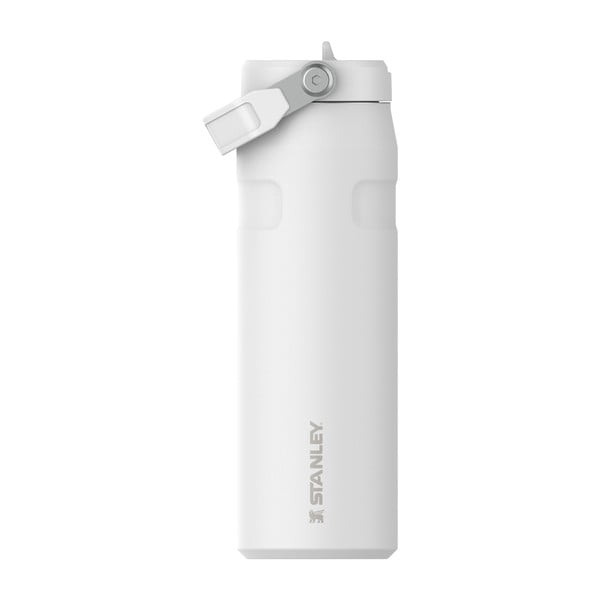 Borraccia termica bianca in acciaio inox 700 ml IceFlow™ Bottle Flip Straw 2.0 Frost – Stanley
