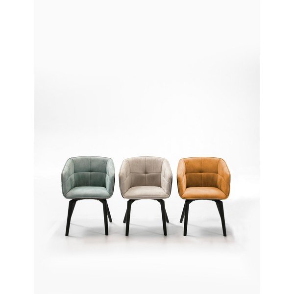 Poltrona grigio-blu Herta - Marckeric-image-4