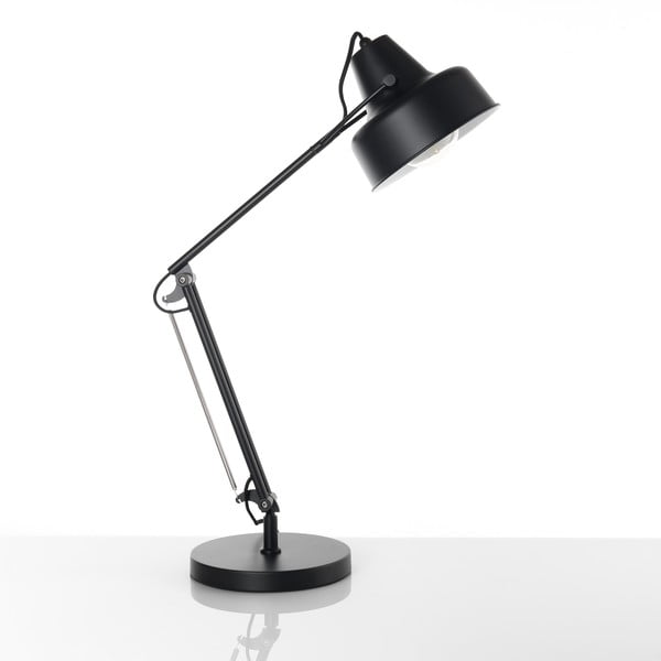 Lampada da tavolo nera 65 cm Ark - Tomasucci