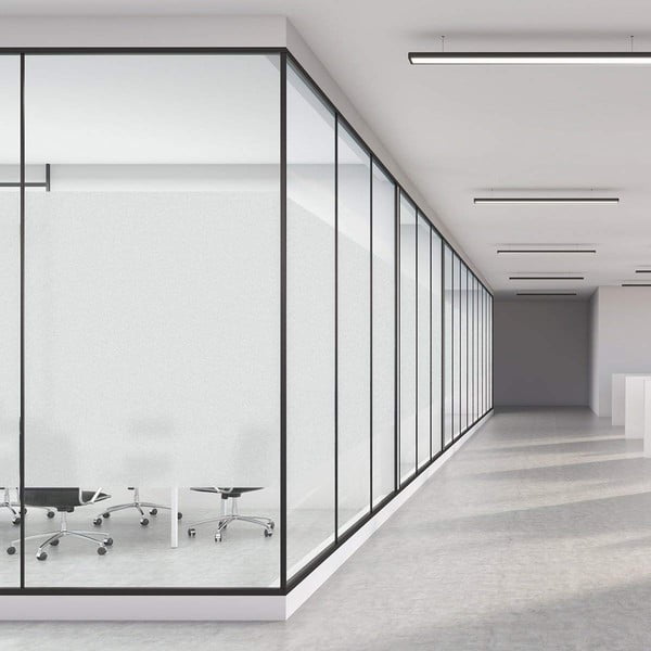 Vetro adesivo smerigliato con pellicola protettiva , altezza 2 m - Ambiance-image-4