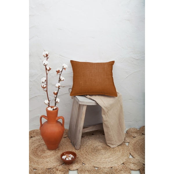 Cuscino arancione Terracota, 45 x 45 cm - Really Nice Things-image-1