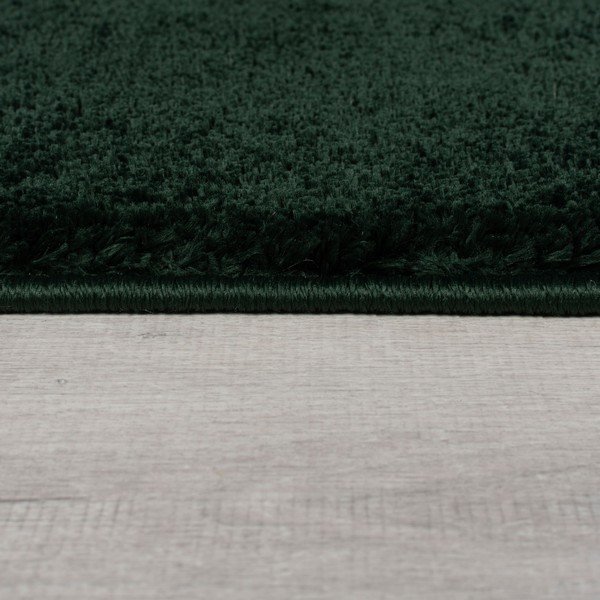 Runner in fibra riciclata verde scuro 60x230 cm Sheen - Flair Rugs-image-4