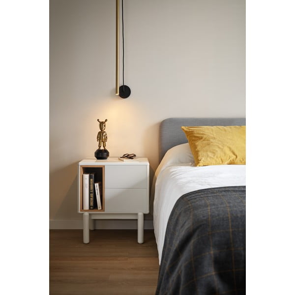 Comodino color crema Corvo – Teulat-image-1