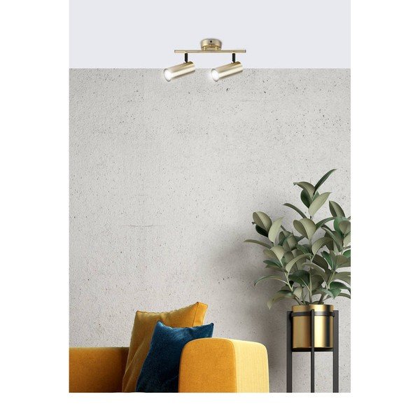 Faretto dorato in metallo 9x36 cm Colly – Candellux Lighting-image-1