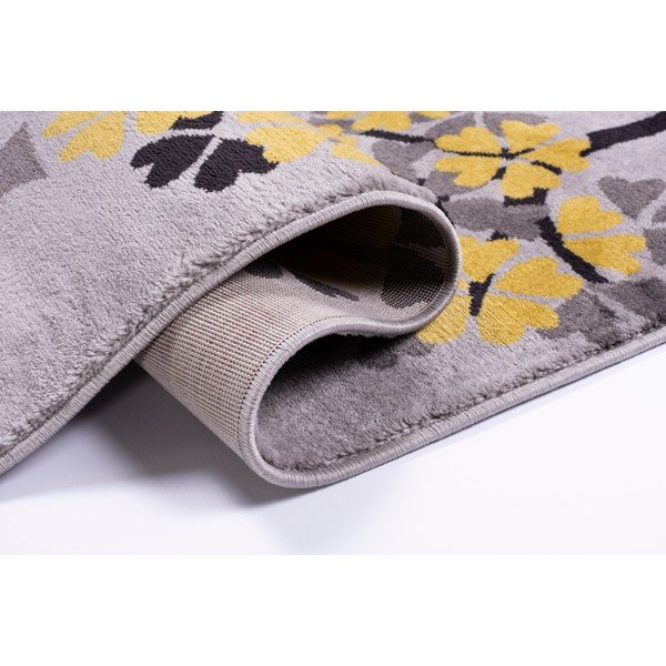 Tappeto Blossom Tree Ocra, 160 x 230 cm - Flair Rugs-image-4