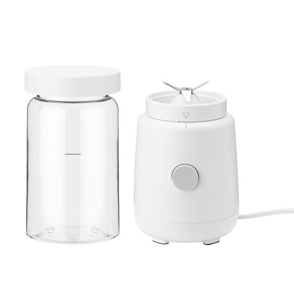 Mixer frullatore da tavolo bianco in plastica Foodie – RIG-TIG-image-2