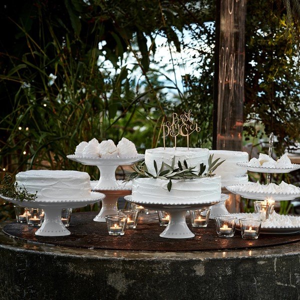 Fruttiera in gres bianco , ⌀ 33 cm Pearl - Costa Nova-image-1