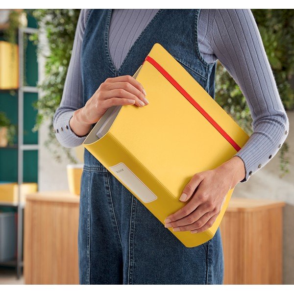 Cartella a leva gialla, A4 Cosy - Leitz-image-1