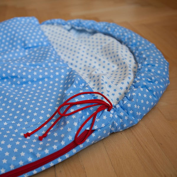 Sacco a pelo blu per bambini, 70 x 200 cm - Bartex Design-image-1