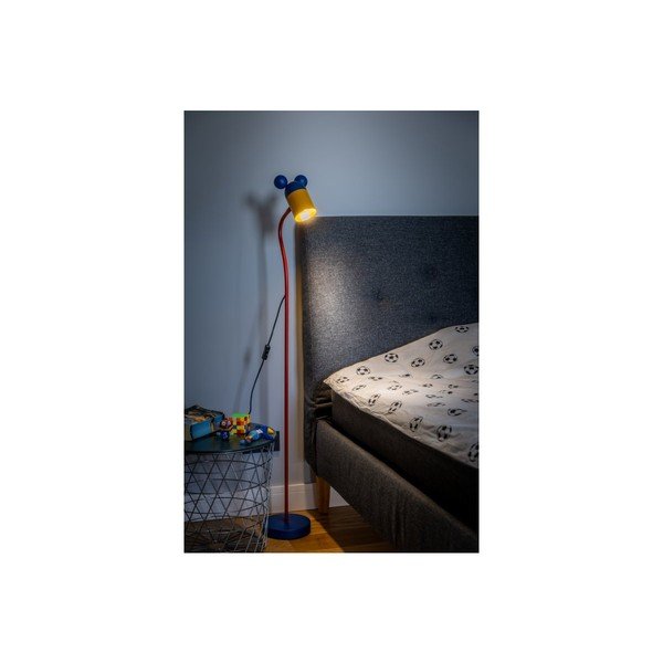 Lampada da terra blu con paralume in metallo (altezza 133,5 cm) Mouse - GTV-image-2