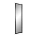 Specchio da parete con cornice nera , 47 x 147 cm Paris - Styler