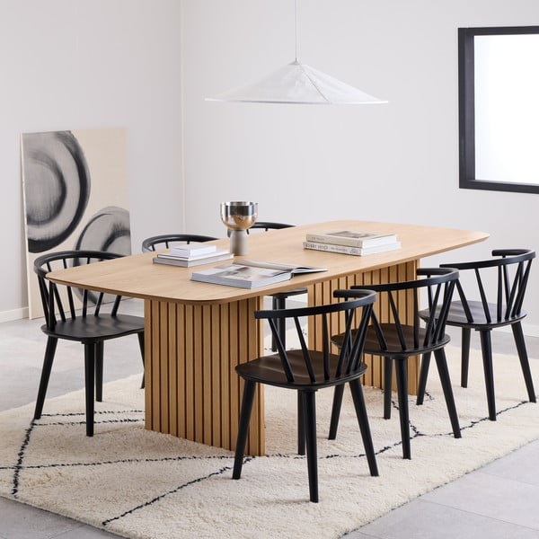 Sedia da pranzo nera Ida - Actona-image-1