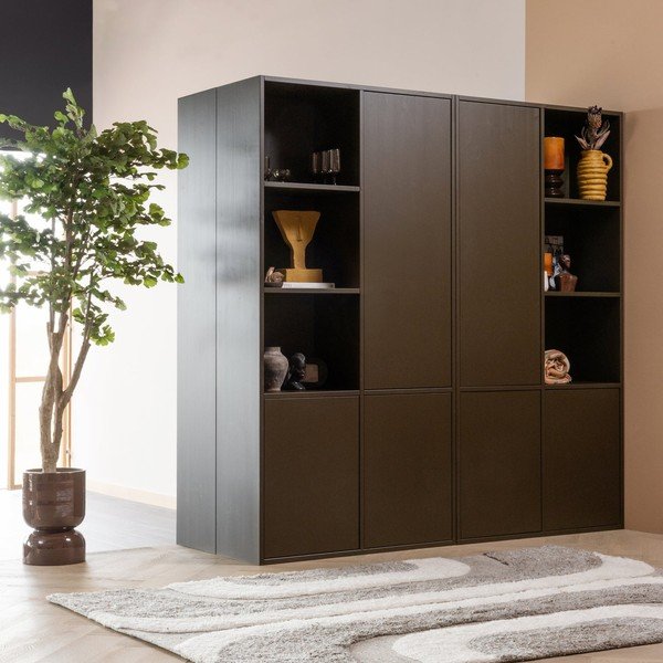 Vaso per fiori in metallo ø 28 cm Toval – WOOOD-image-1