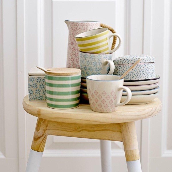 Set di 3 tazze in gres Patrizia - Bloomingville-image-1