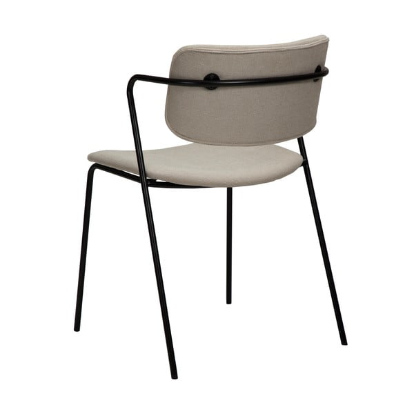 Sedia da pranzo beige Zed - DAN-FORM Denmark-image-2