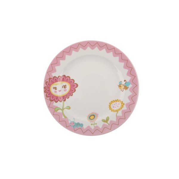 Set da pranzo da 5 pezzi in porcellana per bambini Bloom - Kütahya Porselen-image-4