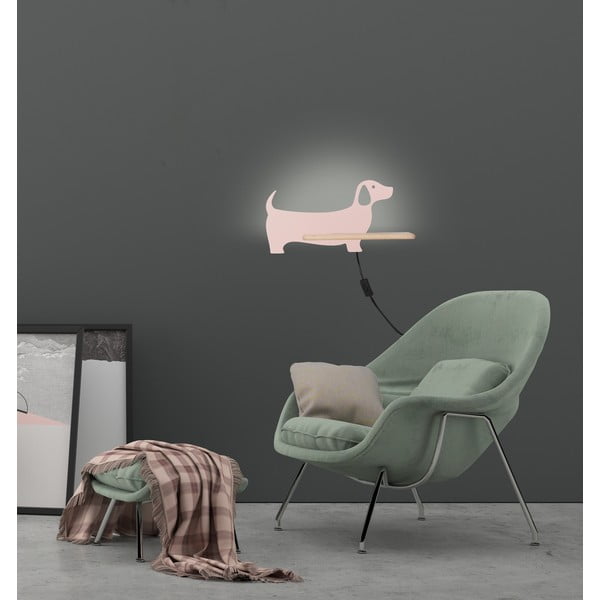 Apparecchio rosa per bambini Dog - Candellux Lighting-image-3