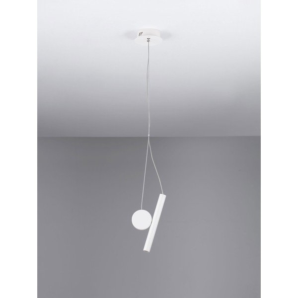 Lampadario LED bianco in alluminio ø 23,5 cm Vero – Nova Luce-image-4