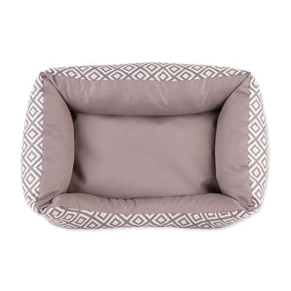 Letto per cani in peluche marrone chiaro 75x90 cm Dog Fantasy DeLuxe - Plaček Pet Products-image-3
