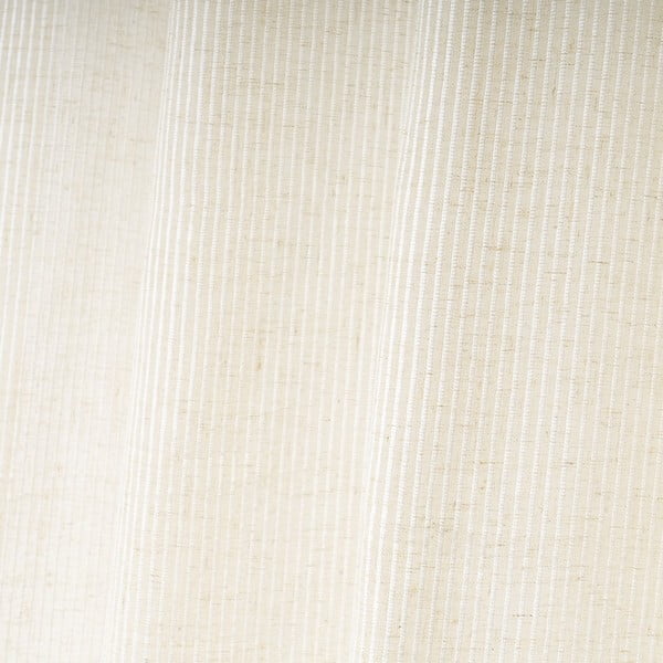 Tenda sottile beige in misto lino 140x260 cm Fifties – Casa Selección-image-4