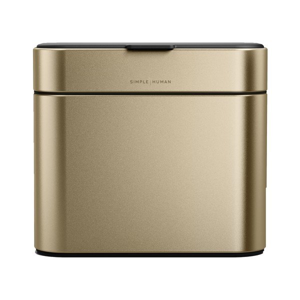 Bidone per l'umido oro opaco 4 l – simplehuman-image-3