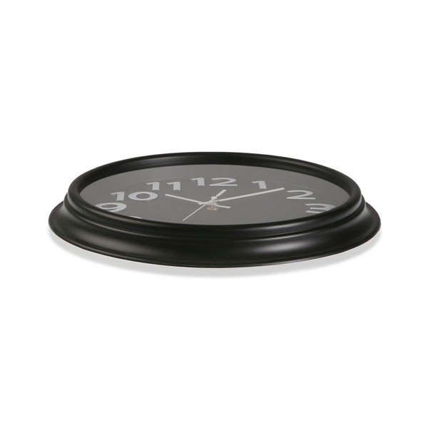 Orologio da parete nero In Time, ⌀ 32,7 cm - Versa-image-1