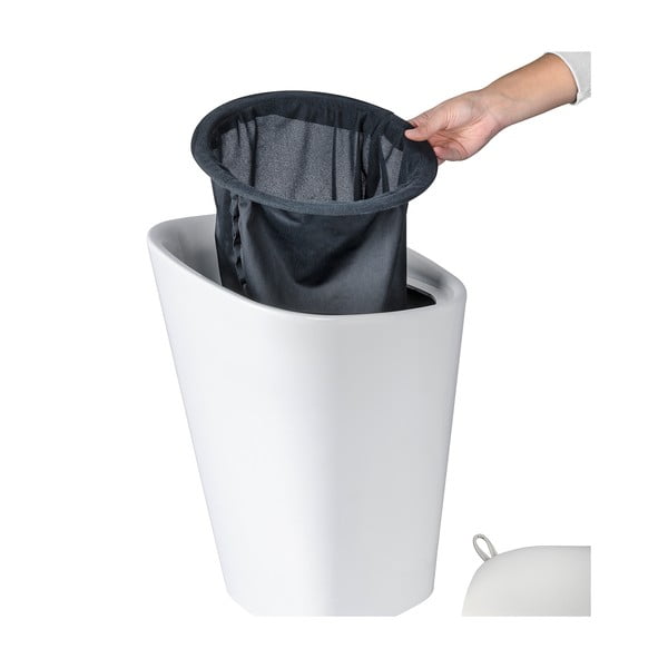 Cesto per la biancheria bianco e sgabello in uno , 20 l Candy - Wenko-image-4