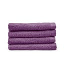 Set di asciugamani con asciugatura rapida viola in cotone 4 pz 30x30 cm Quick Dry – Catherine Lansfield