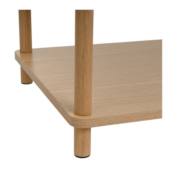 Tavolino da salotto di colore naturale 40x80 cm Gaia – Casa Selección-image-3