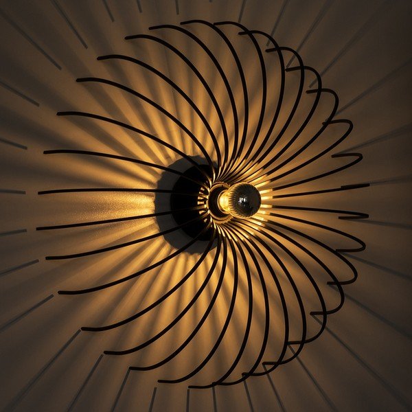Lampada da parete nera Lion - Homemania Decor-image-4