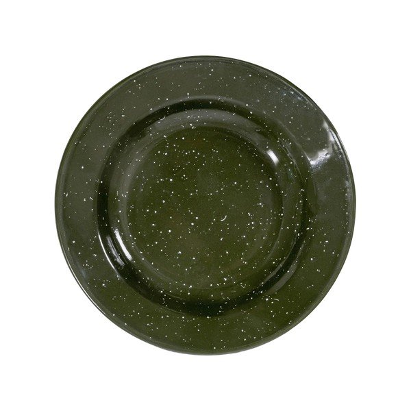 Piatto da dolce verde scuro in smalto ø 20 cm Doris – Sagaform