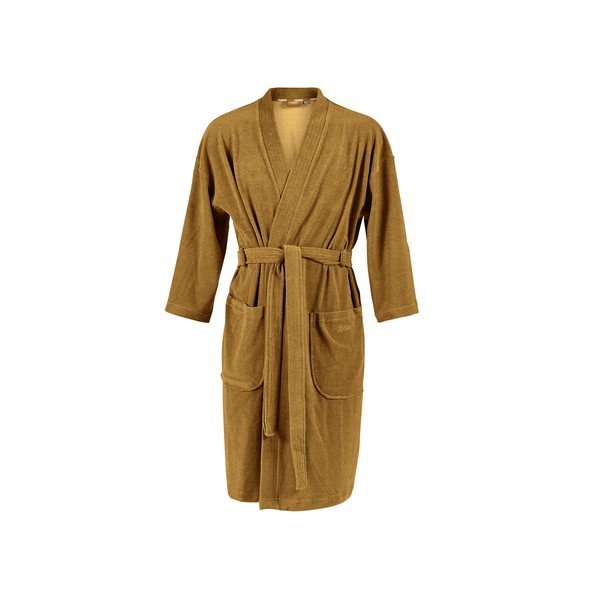 Accappatoio unisex giallo, taglia L/XL - Södahl-image-2