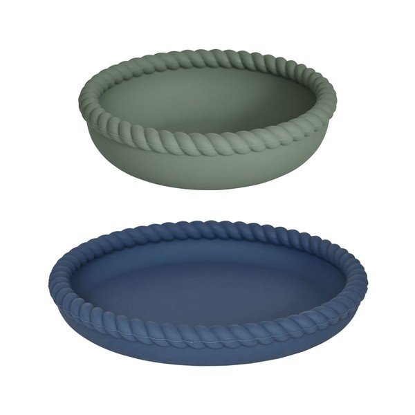 Set da pranzo per bambini in silicone 2 pz Mellow – OYOY Mini