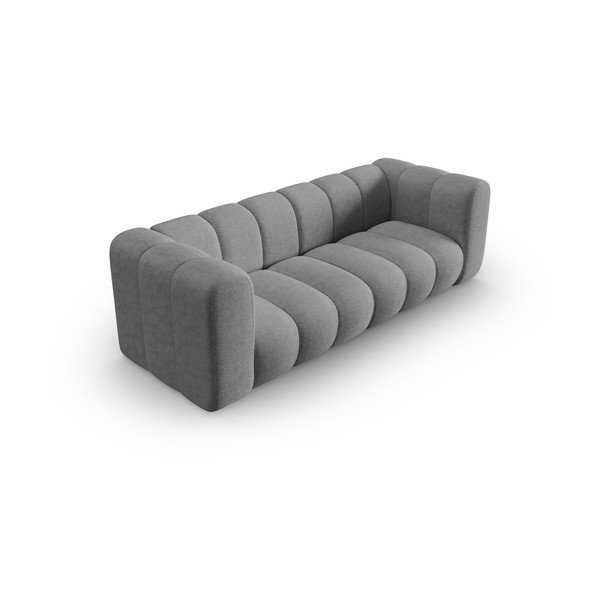 Divano grigio 228 cm Lupine - Micadoni Home-image-3