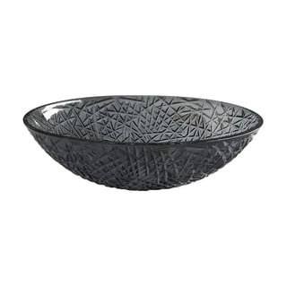 Lavabo nero in vetro 50x36 cm Purus – Sapho