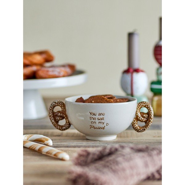 Ciotolina color crema in gres 320 ml Treats – Bloomingville-image-1